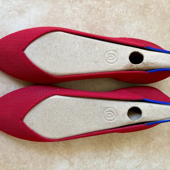 Rothy's The Point in Chili Red (Size 8) - Picture 2 of 8